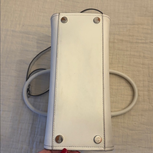 EUC! MICHAEL KORS Marilyn Medium Saffiano Leather Satchel - Picture 15 of 16